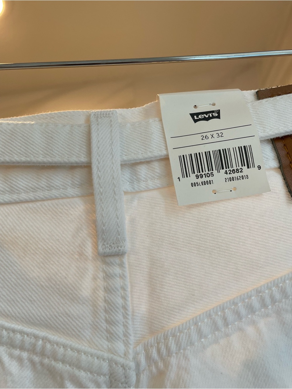 NWT Levi’s Ribcage Wide-leg Belted Women's Jeans - Picture 5 of 8
